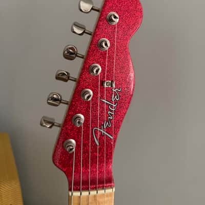 Fender Custom shop Telecaster 2003 - Double bound Red Sparkle image 2