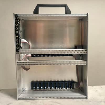 7U 48HP Eurorack Aluminum Case w/ Endorphines 2HP Power image 2