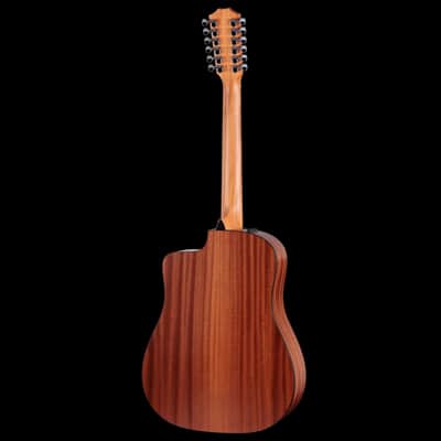 Taylor 150ce Dreadnought 12-string Acoustic-Electric Guitar - Natural image 4