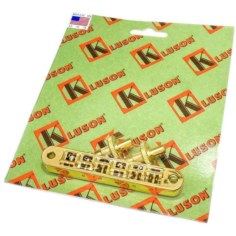Kluson KLP-1201G Standard Nashville Tune-O-Matic Bridge image 1
