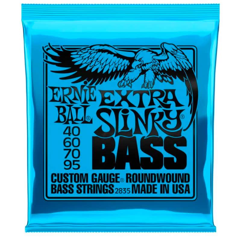 Ernie Ball Extra Slinky Nickel Wound Bass Strings (40-95) image 1