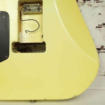 Vintage 80s Chandler Industries USA Kramer Pacer Guitar Body / Aged Cream image 9