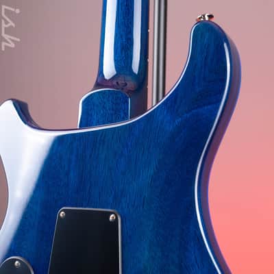 PRS S2 Custom 24 Electric Guitar Faded Gray Black Blue Burst image 8