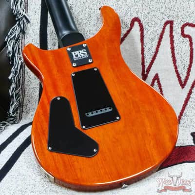 2023 Paul Reed Smith PRS Wild West Guitars Special Run CE 24 Painted Black Neck 57/08 Pickups Orange 7.10 LBS image 9