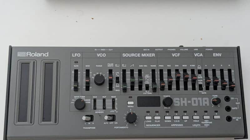 Roland SH-01A Boutique Series Monophonic Synthesizer Module 2017 - Present - Gray image 1