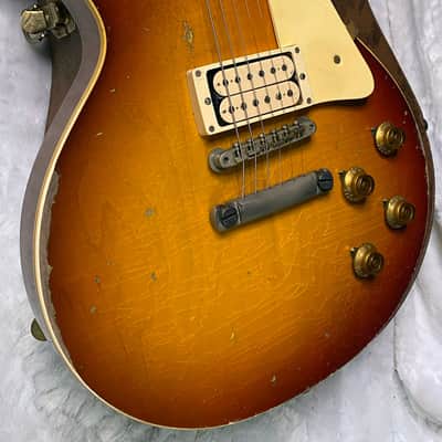 NEW! Gibson Custom 1957 Les Paul Standard Reissue - Refin Burst, Ultra Heavy Aged 2026 Limited Edition Collection - Only 8.3 lbs - IN-STOCK! - Authorized Dealer - G07679 image 6