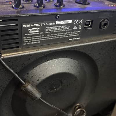 Vox VX50GTV VX50 GTV 1x8 digital modeling combo amp image 2