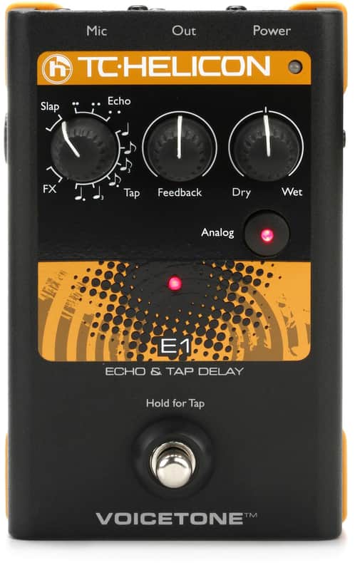 TC Helicon VoiceTone E1 | Reverb