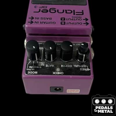 Boss BF-3 Flanger (Dark Gray Label) 2002 - Present - Purple - X18310 image 3