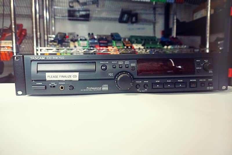 Tascam CD-RW750 Professional CD Rewritable Recorder image 1