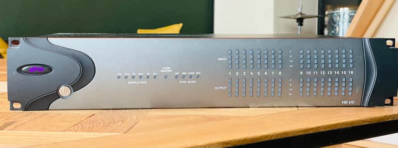 Avid HD I/O 16x16 Analog Pro Tools HD / HDX Audio Interface 2010s - Silver image 1
