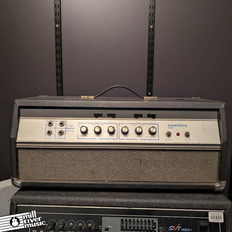 Ampeg B-25 55-Watt Tube Bass/Guitar Head – Used image 1
