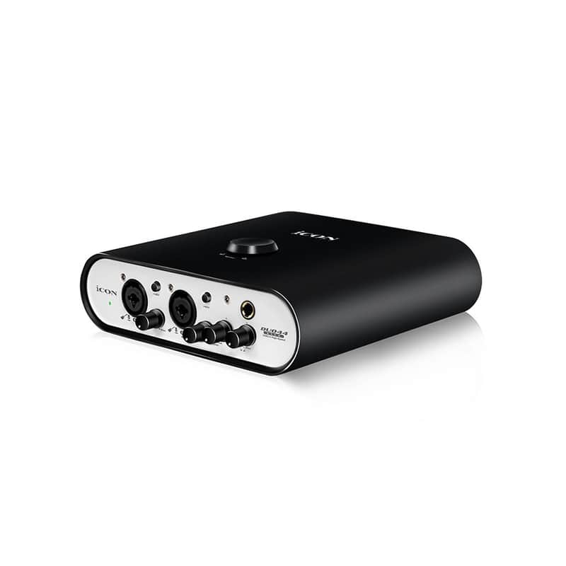 Icon ICOA-DUO44LIVE Pro Audio Duo 44 Live USB Audio Interface with Mobile Streaming Capabilities image 1