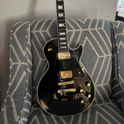 Epiphone "Inspired by Gibson Custom" Les Paul Custom 2024 - Present - Ebony image 1
