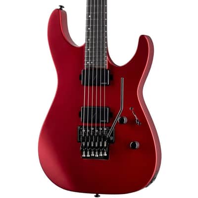 ESP LTD M-1000 Electric Guitar, with Rosewood Fingerboard, Candy Apple Red Satin image 1