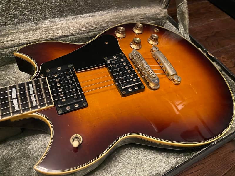 1977 Yamaha SG2000 Brown Sunburst Electric Guitar image 1