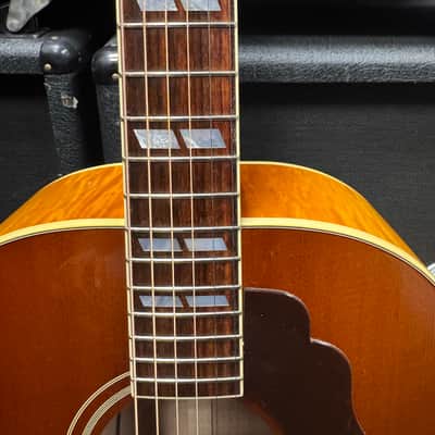 Gibson Custom Shop Rosanne Cash Signature J-185 2024 - Heritage Cherry Sunburst image 4