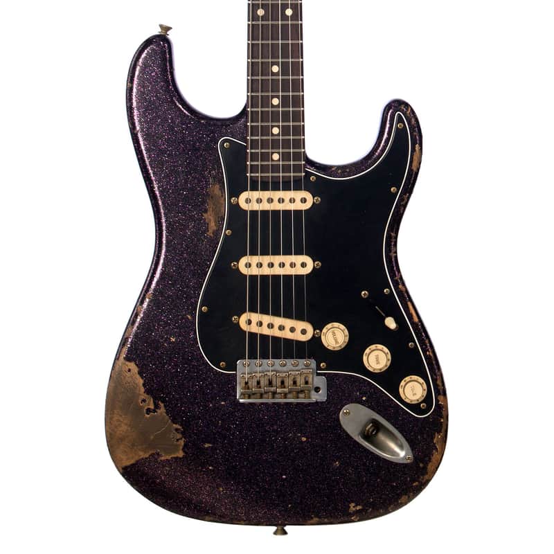 Fender Custom Shop MVP 1960 Stratocaster Ultimate Relic - Pink and Purple Stardust - Masterbuilt Andy Hicks - Dealer Select Master Vintage Player Series Electric Guitar - NEW! image 1