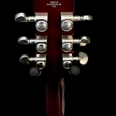 Heritage H-535 Semi-Hollow Body Trans Red Wine image 4