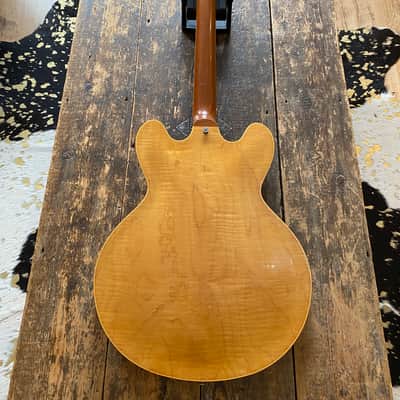 Gibson Vintage 1991 ES 335 Dot Natural Figured Electric Guitar Huge Flame w/ OHSC image 15