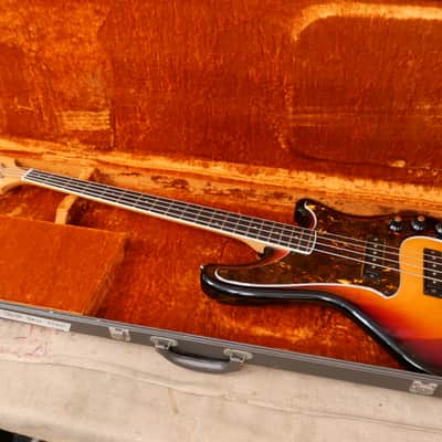 1970's Yamaha SB-55 Sunburst Bass Guitar image 13