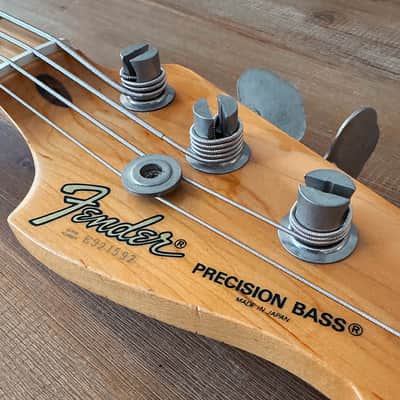 Fender 1984-87 MIJ E-Series Precision Bass with Case image 8