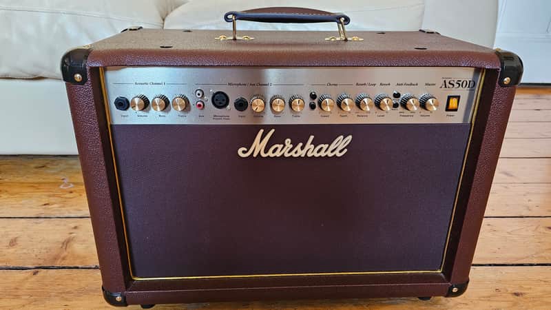 Marshall AS50D acoustic guitar amp 2 channel 50 watt image 1