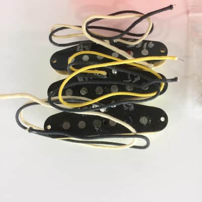 Fender Eric Johnson Signature Stratocaster Single Coil Pickup Set, White image 3
