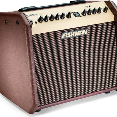 Fishman Loudbox Mini Bluetooth Acoustic Guitar Combo Amplifier, 60W, Brown image 3
