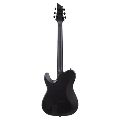 Schecter PT Black Ops, Satin Black Open Pore - Electric Guitar image 2