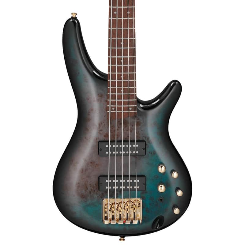 Ibanez SR405EPBDX 5 String Bass - Tropical Seafloor Burst image 1