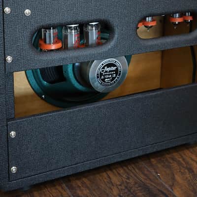 Immagine Milkman Sound TV-40 - Black Tolex w/ Wheat grill-cloth & 3-knob Spring Reverb, Alnico Speaker - NEW. (Authorized Dealer) - 5