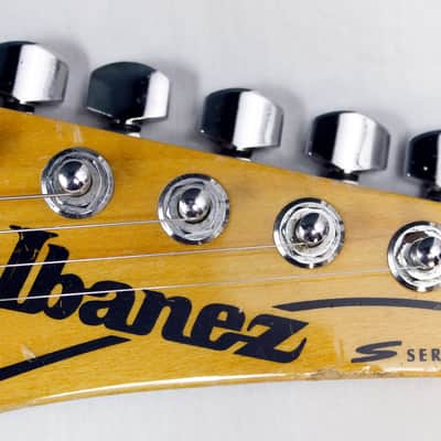 Ibanez '96 SV420FM Electric Guitar Butterscotch Transparent Flamed Maple! #39397 image 16
