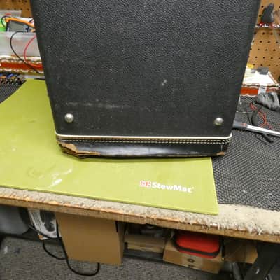 Rickenbacker 4001 Case Early 1970s - Blue Lined - Black Tolex - CASE ONLY image 13