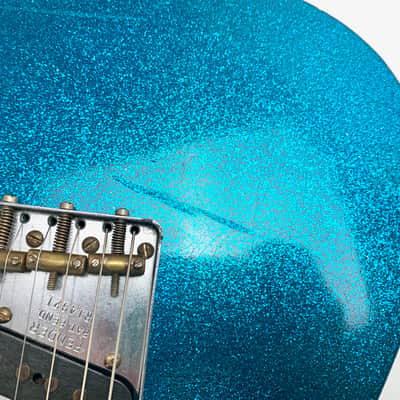Fender Nocaster 51 Relic Telecaster 20th Anniversary Custom Shop 2015 Blue Sparkle image 10