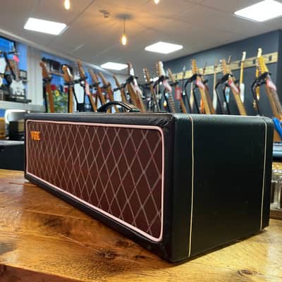 Vox AC-30/6 B JMI Amp Head Re-Housed 1963 - Black Tolex image 3
