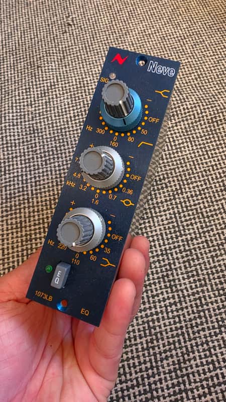AMS Neve 1073LBEQ 500 Series Equalizer Module 2010s - Blue image 1