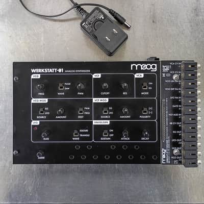 Moog Werkstatt-Ø1 Analog Synthesizer Kit 2020 - Present - Black image 1