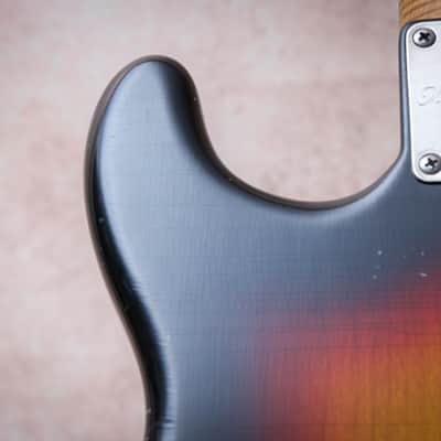 XOTIC USA XSC-2 California Classic Light Aged " 3-Tone Burst + Rosewood" (2018) image 18