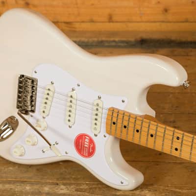 Squier Classic Vibe 50s Stratocaster - Maple - White Blonde image 5