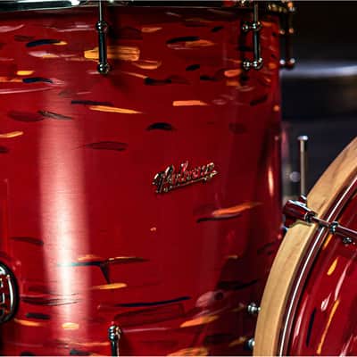 Polmuz Maple Model 1 - 22/13/16/18 - Artist Cosmic Red from Calendar - PROMO image 10
