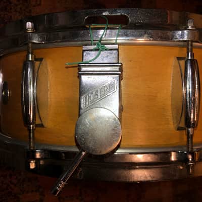 Gretsch Round Badge Natural Maple 1950’s Snare Drum image 4