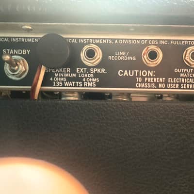 1981 Fender Twin Reverb 135-Watt image 4