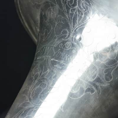 Vintage 1910-1920s J.W. York & Sons Baritone Euphonium with Hardcase image 13