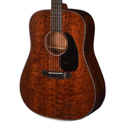 Martin Custom Shop D-18 Style Dreadnought All Quilted Pommele Sapele Natural (Serial #M2972072) image 3