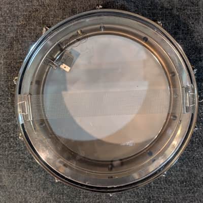 Ludwig No. 400 Supraphonic 5x14" 10-Lug Aluminum Snare Drum with Keystone Badge 1963 - 1969 - Chrome-Plated image 2