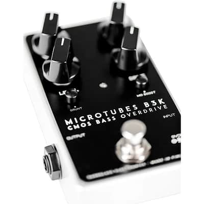Darkglass Electronics Microtubes B3K V2 Bass Overdrive Effects Pedal - Black & White image 4