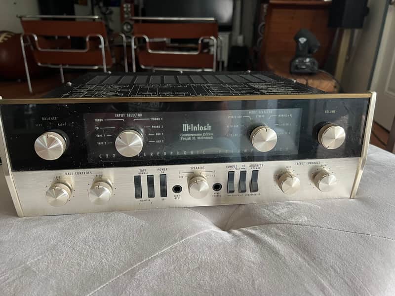 McIntosh C 22 CE Commemorative Edition Stereo Solid State Preamp image 1