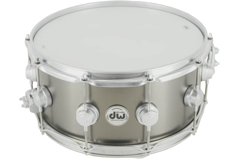 DW Collectors Series Stainless Steel Snare Drum 14''x6.5'' Die Cast Hoops image 1
