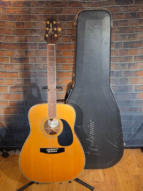 Takamine G334 Dreadnought Acoustic-Electric Natural w/ OHSC image 1